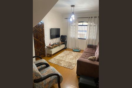 Sala de casa à venda com 3 quartos, 164m² em Jardim Utinga, Santo André
