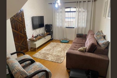 Sala de casa à venda com 3 quartos, 164m² em Jardim Utinga, Santo André