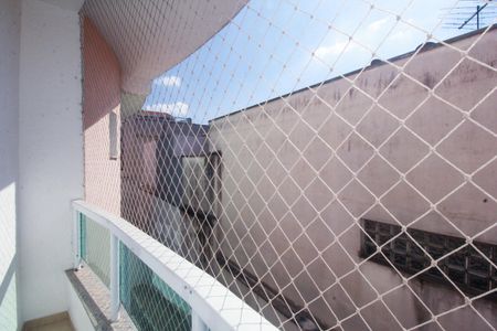 Varanda da Suíte de apartamento para alugar com 3 quartos, 140m² em Vila Pires, Santo André