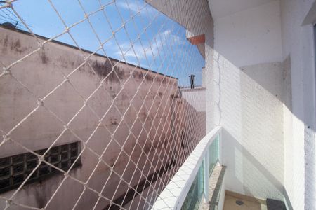 Varanda da Suíte de apartamento para alugar com 3 quartos, 140m² em Vila Pires, Santo André