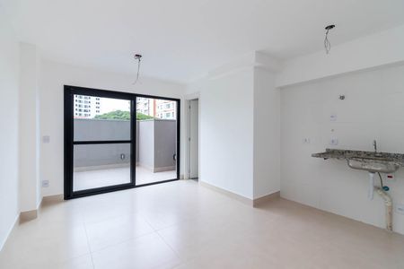 Sala e Quarto de apartamento à venda com 1 quarto, 35m² em Santana, São Paulo