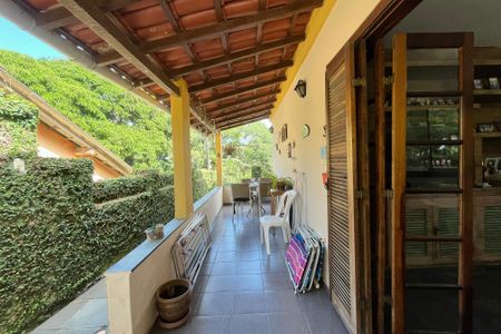 Varanda da Sala de casa de condomínio para alugar com 4 quartos, 150m² em Jardim Botânico, Rio de Janeiro