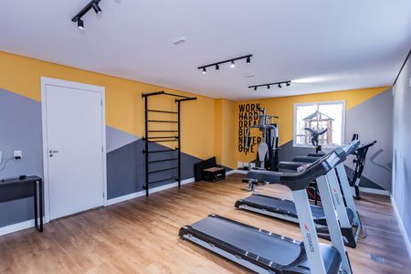 Apartamento para alugar com 34m², 1 quarto e sem vaga Apartamento para alugar com 34m², 1 quarto e sem vagaÁrea comum - Academia