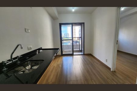 Sala/cozinha de kitnet/studio à venda com 1 quarto, 29m² em Jardim Prudência, São Paulo