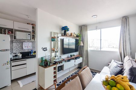 Sala  de apartamento à venda com 2 quartos, 42m² em Jardim Boa Vista (zona Oeste), Osasco
