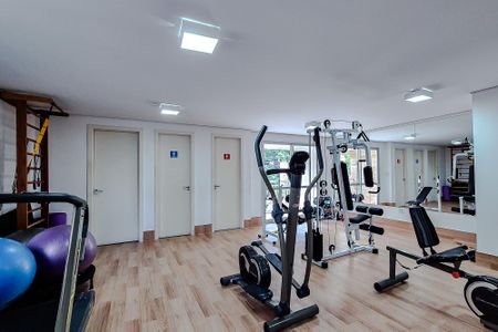 Apartamento para alugar com 60m², 2 quartos e 2 vagas Apartamento para alugar com 60m², 2 quartos e 2 vagasÁrea comum - Academia
