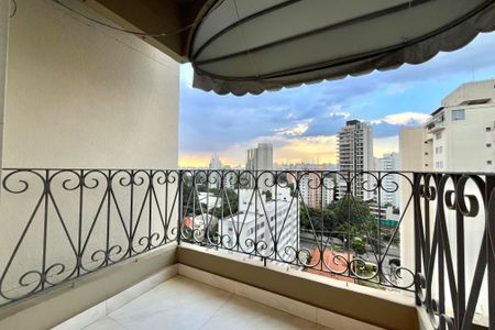 Varanda da Sala de apartamento para alugar com 2 quartos, 74m² em Vila Clementino, São Paulo