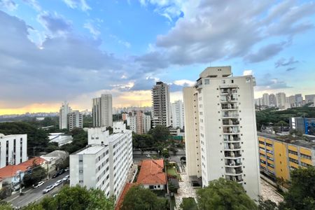 Vista da Sala de apartamento para alugar com 2 quartos, 74m² em Vila Clementino, São Paulo