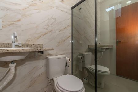 Banheiro da Suíte  de casa para alugar com 3 quartos, 83m² em Vila Sol Nascente , Sumaré