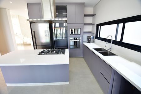 Casa de condomínio para alugar com 295m², 4 quartos e 4 vagasCozinha