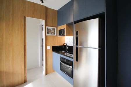 Studio à venda com 36m², 1 quarto e 1 vagaCozinha