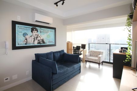 Sala de kitnet/studio à venda com 1 quarto, 36m² em Indianópolis, São Paulo