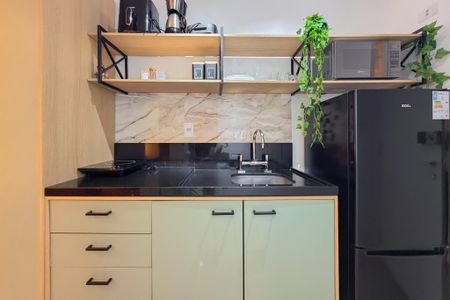 Studio para alugar com 24m², 1 quarto e sem vagaCozinha