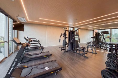 Studio para alugar com 24m², 1 quarto e sem vagaAcademia