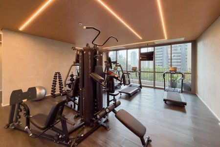 Studio para alugar com 24m², 1 quarto e sem vagaAcademia