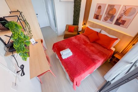 Studio para alugar com 24m², 1 quarto e sem vagaStudio