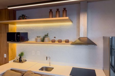Studio para alugar com 24m², 1 quarto e sem vagaSalão de Festas
