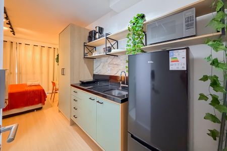 Studio para alugar com 24m², 1 quarto e sem vagaCozinha