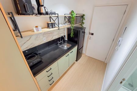 Studio para alugar com 24m², 1 quarto e sem vagaCozinha