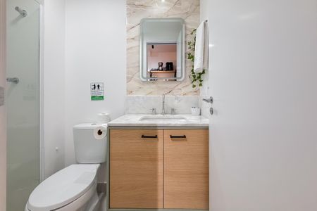Studio para alugar com 24m², 1 quarto e sem vagaBanheiro