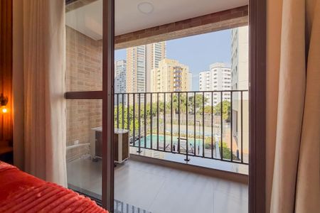 Studio para alugar com 24m², 1 quarto e sem vagaVaranda