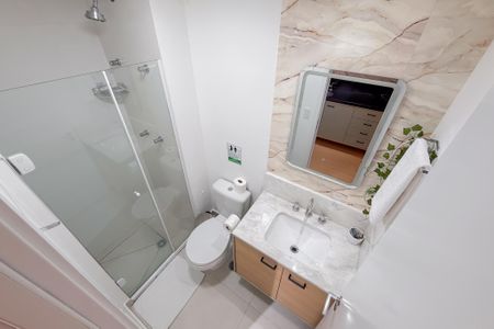 Studio para alugar com 24m², 1 quarto e sem vagaBanheiro