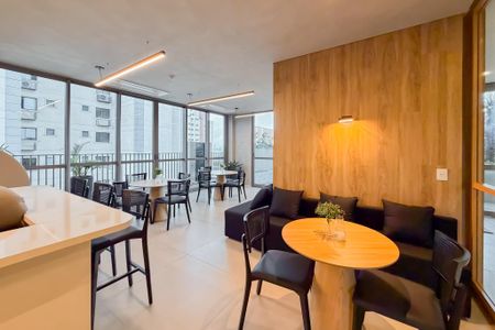 Studio para alugar com 24m², 1 quarto e sem vagaSalão de Festas