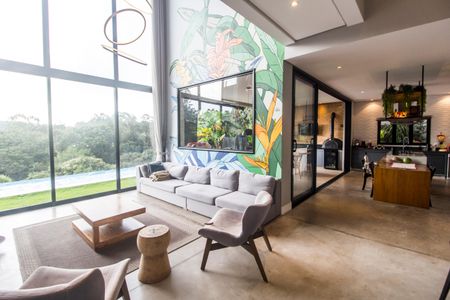 Sala  de casa de condomínio à venda com 2 quartos, 441m² em Cidade Tamboré, Santana de Parnaíba