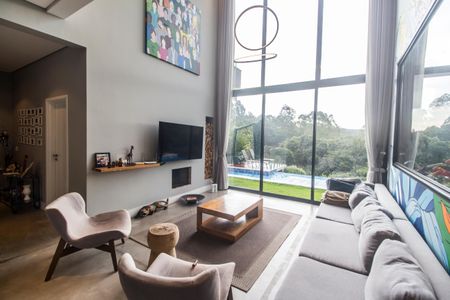 Sala  de casa de condomínio à venda com 2 quartos, 441m² em Cidade Tamboré, Santana de Parnaíba