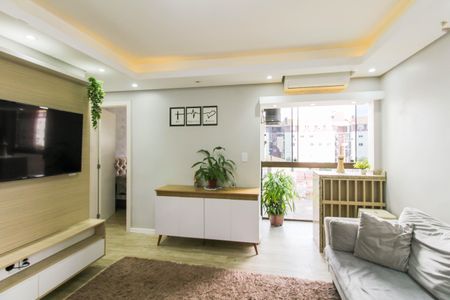 Sala de apartamento à venda com 2 quartos, 52m² em Igara, Canoas