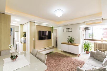 Sala de apartamento à venda com 2 quartos, 52m² em Igara, Canoas