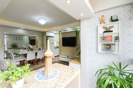 Sala de apartamento à venda com 2 quartos, 52m² em Igara, Canoas