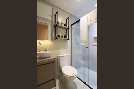 Apartamento à venda com 57m², 2 quartos e 1 vagaBanheiro Social