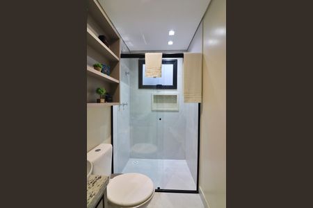 Quarto 1 - Suíte Banheiro  de apartamento à venda com 2 quartos, 57m² em Nova Petrópolis, São Bernardo do Campo