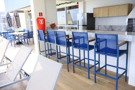 Apartamento para alugar com 62m², 2 quartos e 2 vagas Apartamento para alugar com 62m², 2 quartos e 2 vagasÁrea comum - Churrasqueira
