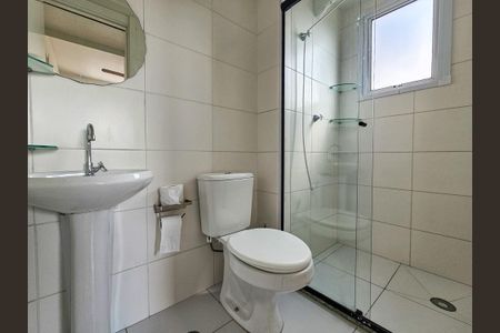 Apartamento para alugar com 28m², 1 quarto e sem vagaBanheiro da Suíte