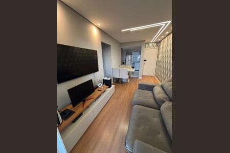 Sala de apartamento à venda com 2 quartos, 65m² em Baeta Neves, São Bernardo do Campo