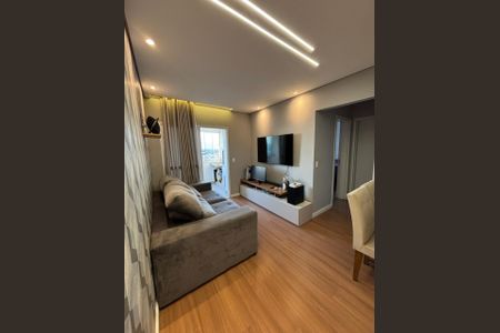 Sala de apartamento à venda com 2 quartos, 65m² em Baeta Neves, São Bernardo do Campo