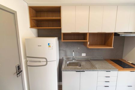 Studio à venda com 28m², 1 quarto e sem vagaCozinha