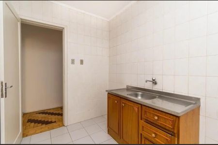 Cozinha de apartamento à venda com 2 quartos, 53m² em Floresta, Porto Alegre