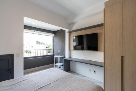 Studio para alugar com 26m², 1 quarto e sem vagaQuarto