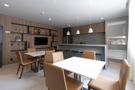 Studio para alugar com 26m², 1 quarto e sem vagaSalão de Festas