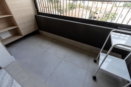 Studio para alugar com 26m², 1 quarto e sem vagaVaranda