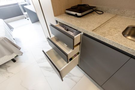 Studio para alugar com 26m², 1 quarto e sem vagaCozinha