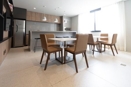 Studio para alugar com 26m², 1 quarto e sem vagaSalão de Festas