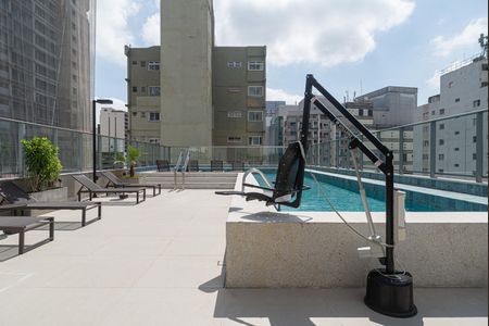Studio para alugar com 31m², 1 quarto e sem vagaÁrea comum - Piscina