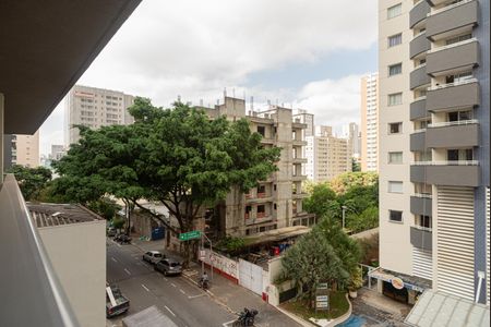 Vista da Varanda do Quarto de kitnet/studio para alugar com 1 quarto, 31m² em Bela Vista, São Paulo