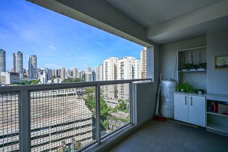 Apartamento à venda com 49m², 1 quarto e 1 vagaVaranda
