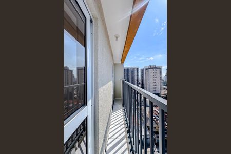 Varanda da Sala de apartamento para alugar com 1 quarto, 27m² em Mooca, São Paulo