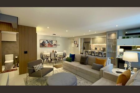 Apartamento à venda com 125m², 2 quartos e 1 vagaSala de TV